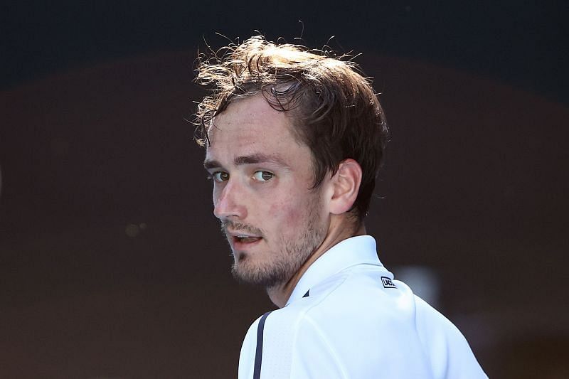 Daniil Medveděv na Australian Open 2021