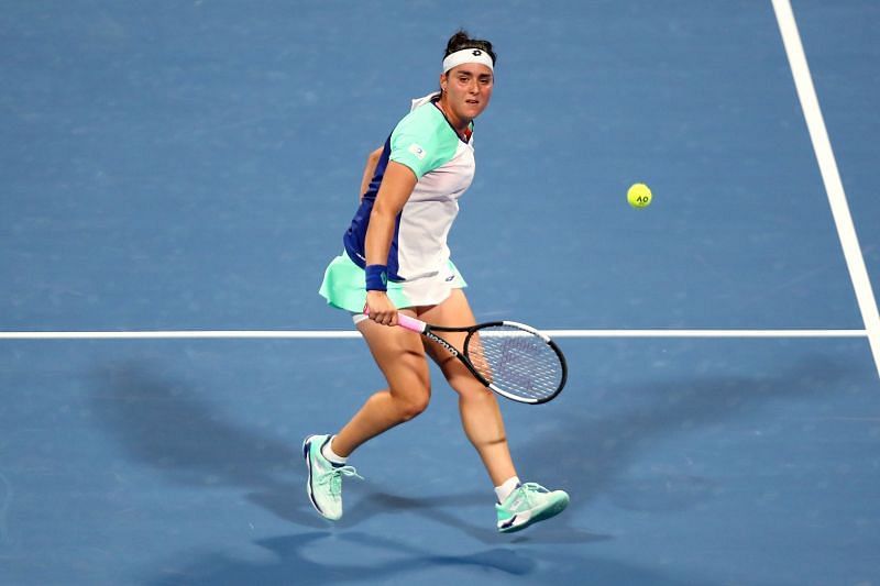 Ons Jabeur estaba jugando uno de sus mejores tenis a principios de año.