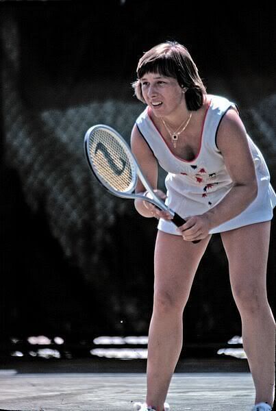 Tânăra Navratilova