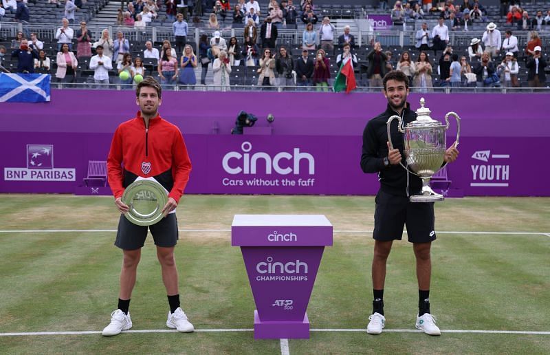 Cameron Norrie terminó subcampeón en el Cinch Championships