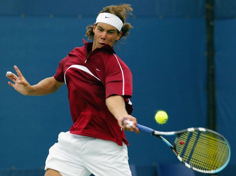 Rafael Nadal spielte 2003 seine ersten US Open