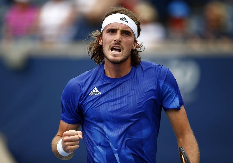Stefanos Tsitsipas en el National Bank Open 2021