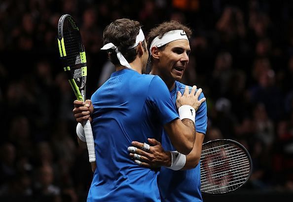Roger Federer a Rafael Nadal