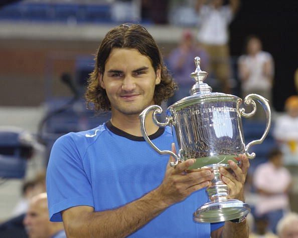 Federer võitis Hewitti, et oma esimest US Open tiitlit 2004