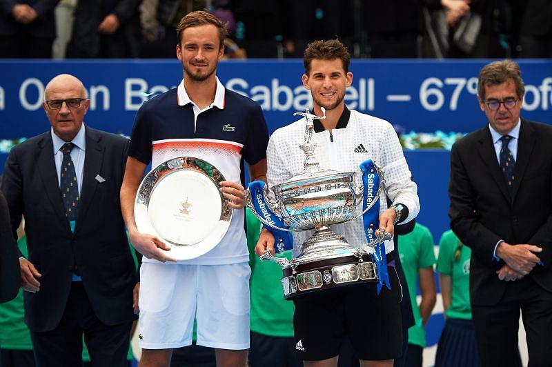 Daniil Medveděv a Dominic Thiem