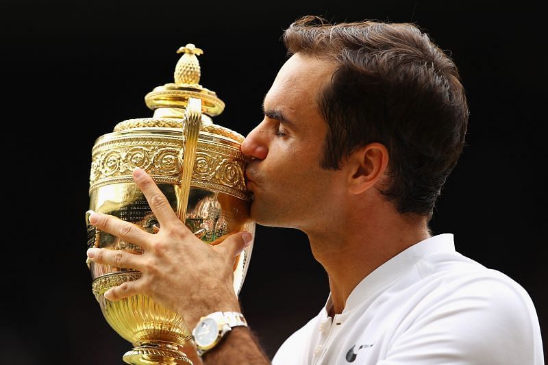 Roger Federer s vítězem