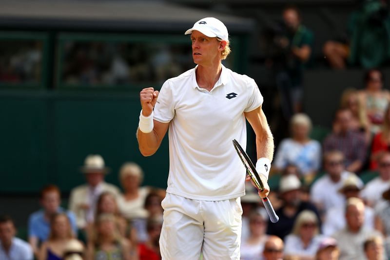 Kevin Anderson heeft de hele week een ijzersterke service gehad.