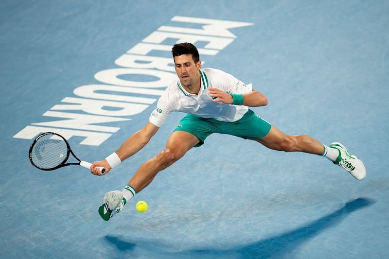 Novak Djokovic ahora ha alcanzado 9 semifinales en los 4 Grand Slams