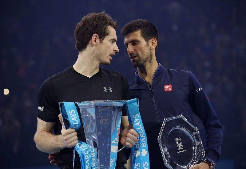 Novak Djokovic după ce a pierdut în fața lui Andy Murray în 2016