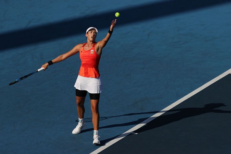 Garbine Muguruza en los Juegos Olímpicos de Tokio