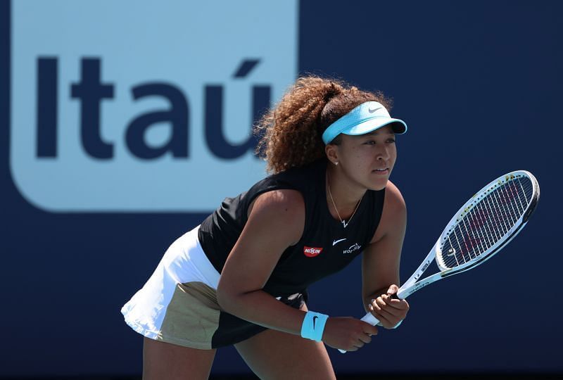 Naomi Osaka en el Miami Open 2021 en Miami Gardens, Florida