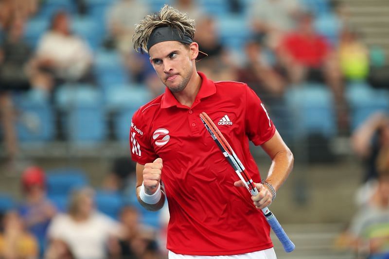 Dominic Thiem en la ATP Cup