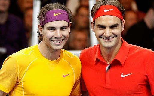 Rafael Nadal a Roger Federer jsou tenisovým kanálem zařazeni mezi dva největší hráče všech dob