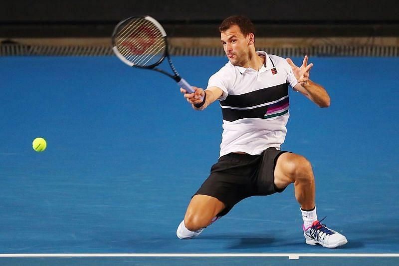 Grigor Dimitrov a avut un meci sus-jos în runda sa de deschidere