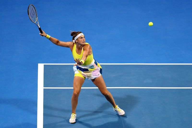 Aryna Sabalenka hraje velmi agresivní základní hru