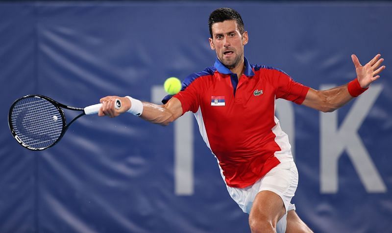 Novak Đoković, ki zastopa Srbijo na olimpijskih igrah v Tokiu 2020