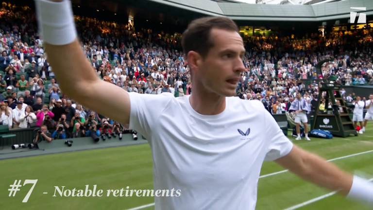 7. Značajna umirovljenja: Murray, Muguruza, Thiem, Kerber...još netko također.