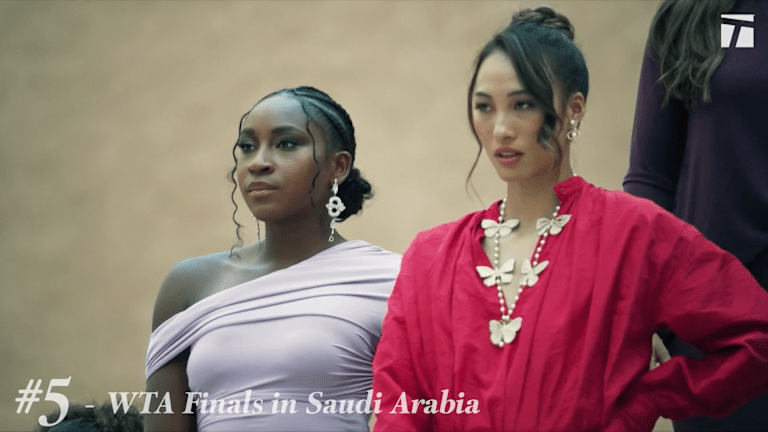 5. WTA finale u Saudijskoj Arabiji: Nakon dva općeprihvaćena zaustavljanja u Fort Worthu i Cancunu, žene's tour appears to have some stability for its lucrative season-ending championship.