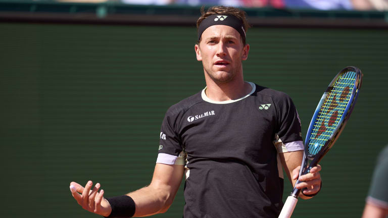 Casper Ruud avait un bilan de 0-8 sur les occasions de break dimanche's final.