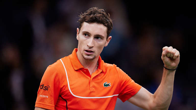 No último Masters de Paris, em Bercy, Ugo Humbert deu aos torcedores franceses motivos para comemorar, com sua virada sobre Carlos Alcaraz.