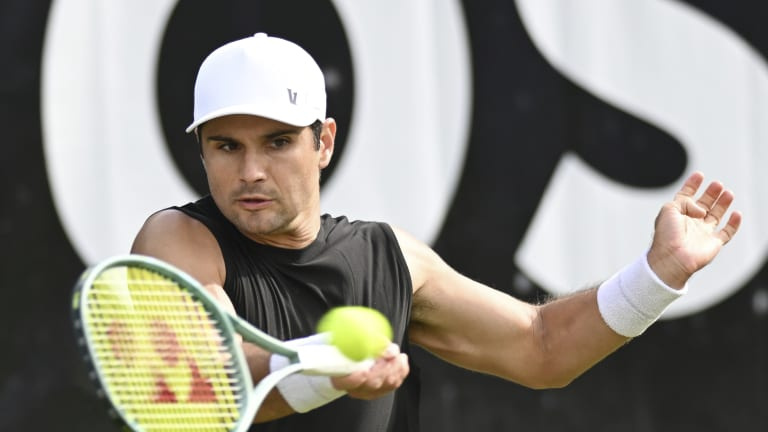 Giron estava enfrentando Murray pela primeira vez.