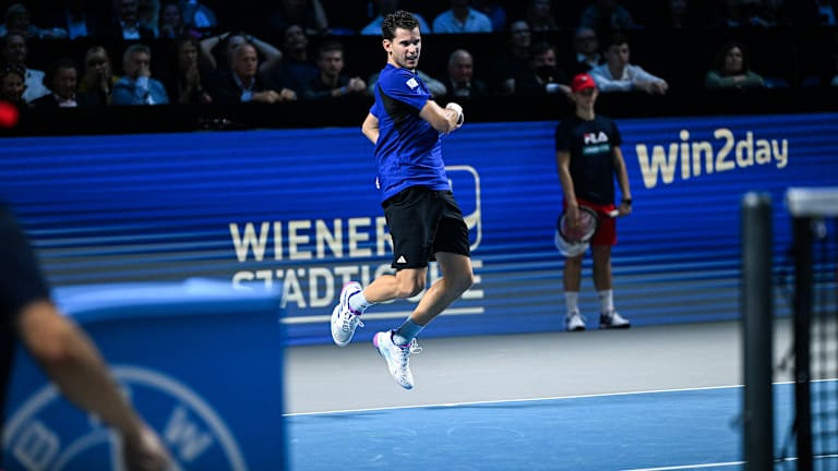 Thiem's backhand is his signature, but don't sleep on the forehand.