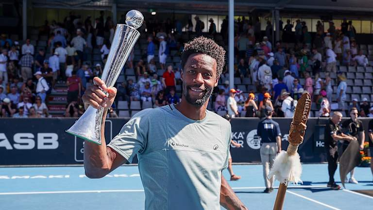 Monfils și-a revendicat al 13-lea titlu de turneu la 20 de ani după primul său și la vârsta de 38 de ani, 132 de zile.