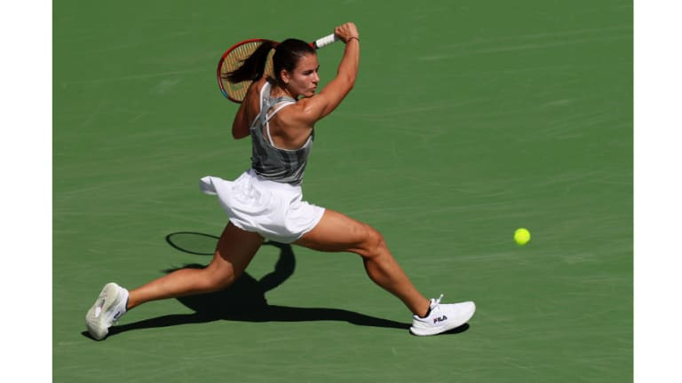 Emma Navarro's push toward the US Open—where she's yet to win a main-draw match—begins now.