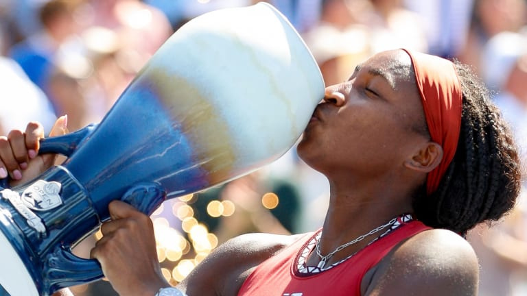 Coco Gauff s-a bucurat de o performanță revoluționară anul trecut la Cincy, câștigând primul ei titlu la nivel 1000 și începând o serie care a dus-o la victorie la US Open 2023.