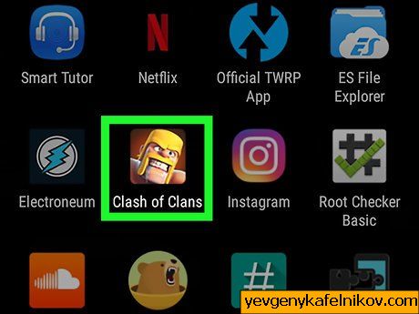 Kako ustvariti dva računa v Clash of Clans v eni napravi Android