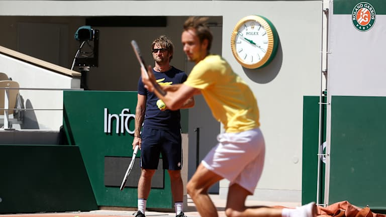 Kada je Medvedev osvojio US Open 2021., Cervara kaže,"I saw my 20 years in tennis in one second.”