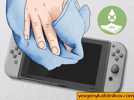 Slika pod naslovom Očistite Nintendo prekidač 1. korak