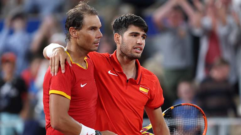 "I dreamed about playing my Olympic Games, my debut in the Olympic Games, but playing with Rafa it was even more special," Alcaraz said afterward.