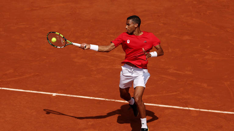 Auger-Aliassime a jucat pentru două medalii de bronz la Jocurile Olimpice de la Paris.