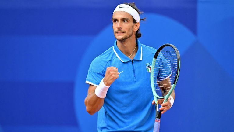 Lorenzo Musetti höll undan Félix Auger-Aliassime för OS-bronsmedalj i Paris
