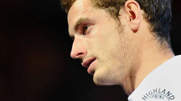În ciuda faptului că a ajuns la cinci finale la Australian Open, Murray nu a trecut niciodată linia de sosire primul Down Under. A terminat cu scorul de 3-8 la meciurile pentru titlul de Grand Slam (0-1 la Roland Garros, 2-1 la Wimbledon, 1-1 la US Open).