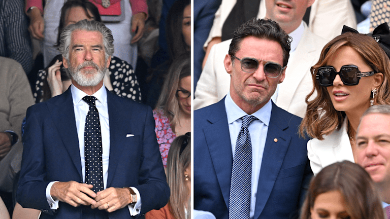 Scuturat, nu agitat: vedeți Piece Brosnan și Hugh Jackman.