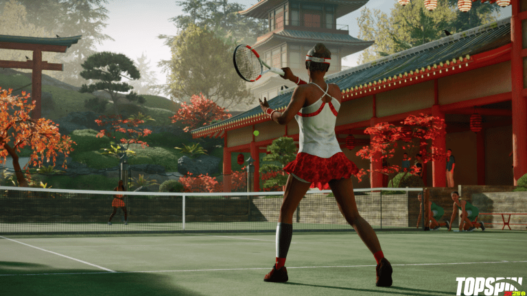 Top Spin 2K25's various modes allow players to create a MyPLAYER and embark on MyCAREER, or compete in a one-off Exhibition match with friends.