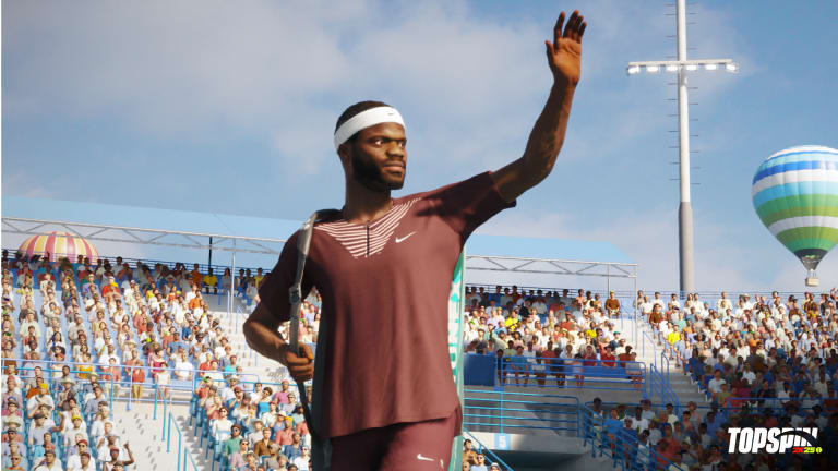 Frances Tiafoe è uno dei 25 professionisti giocabili disponibili su TopSpin 2K25 dal lancio, con altri giocatori ancora da svelare.