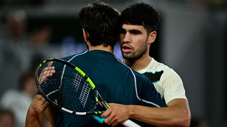 Carlos Alcaraz returns to Roland Garros final after Lorenzo Musetti retires in semifinal