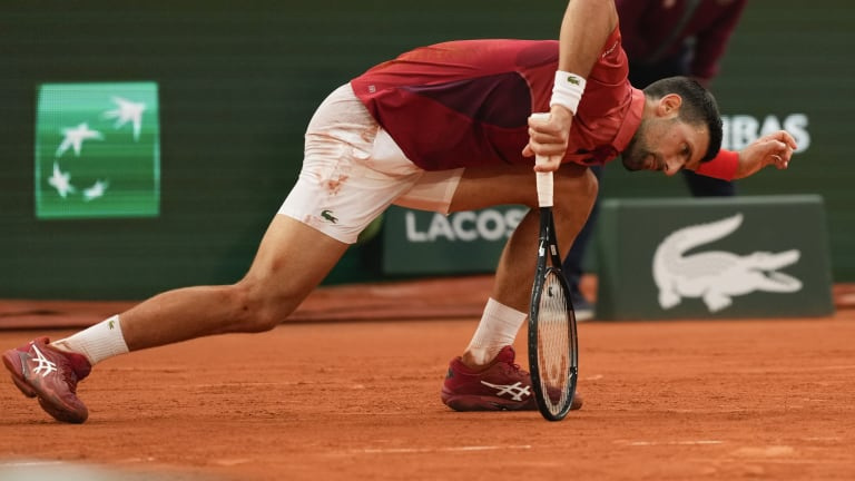Tennis Open di Francia Djokovic si ritira