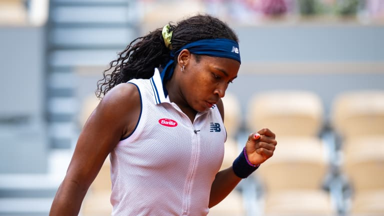 'Ce que je préfère chez Coco, c'est son esprit combatif', a déclaré Jabeur. « Elle essaie toujours de trouver des moyens, elle's really smart on the court.”