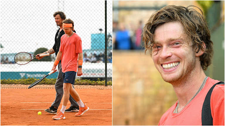Fotografii: Andrey Rublev, Marat Safin servește toate momentele la Monte Carlo Practic
