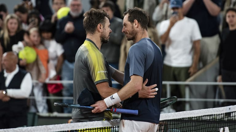 'Ele's (an) amazing guy, amazing player, such a big fighter... We have a lot of respect for each other," said Wawrinka.
