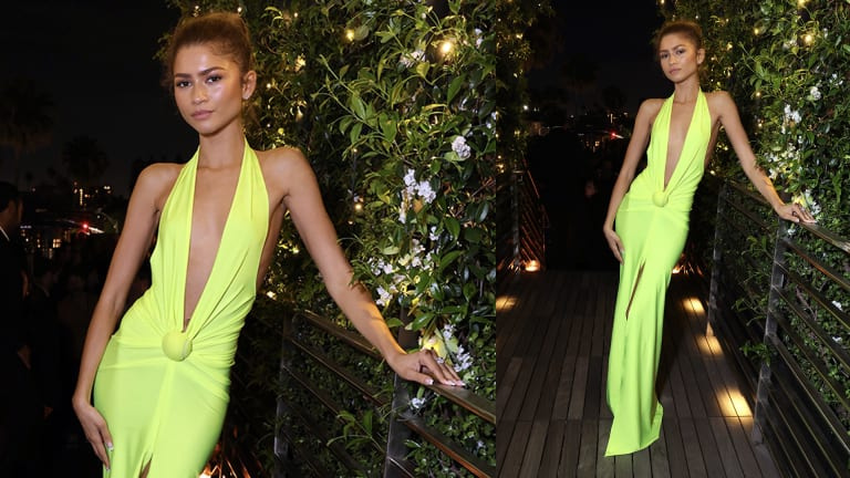 Zendaya przywraca'tenniscore' for her afterparty look.