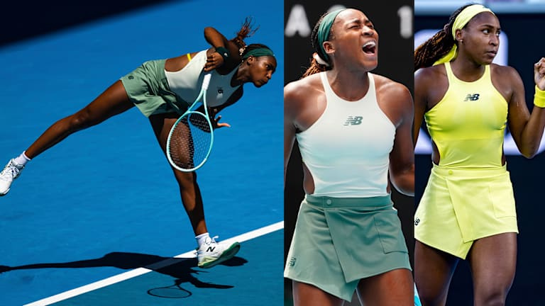 Coco Gauff în New Balance