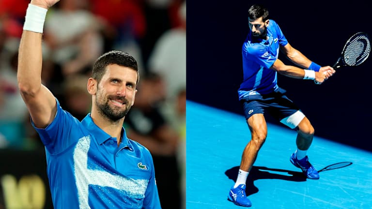 Novak Djokovic în Lacoste
