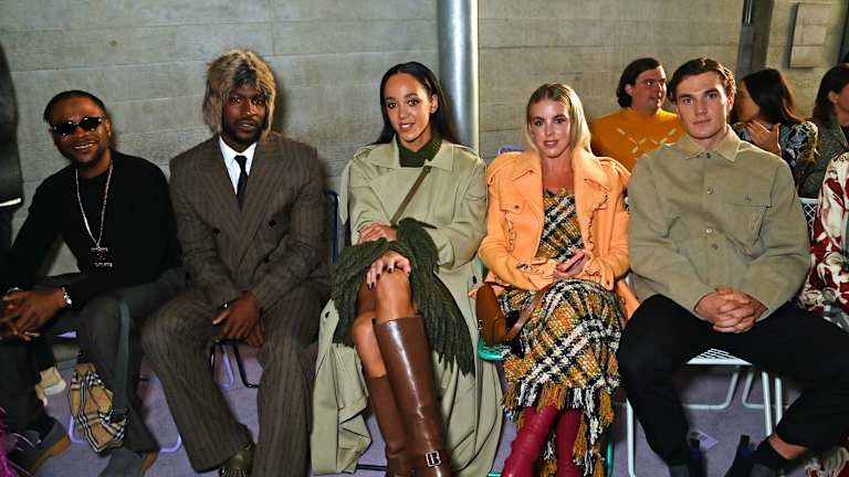 POV : au premier rang du défilé Burberry été 2025.