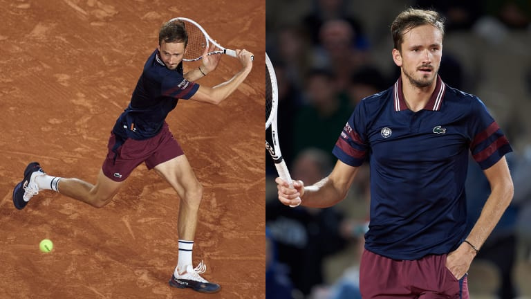 3. Daniil Medvedev in Lacoste