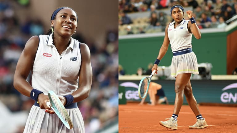 4. Coco Gauff în New Balance personalizat
